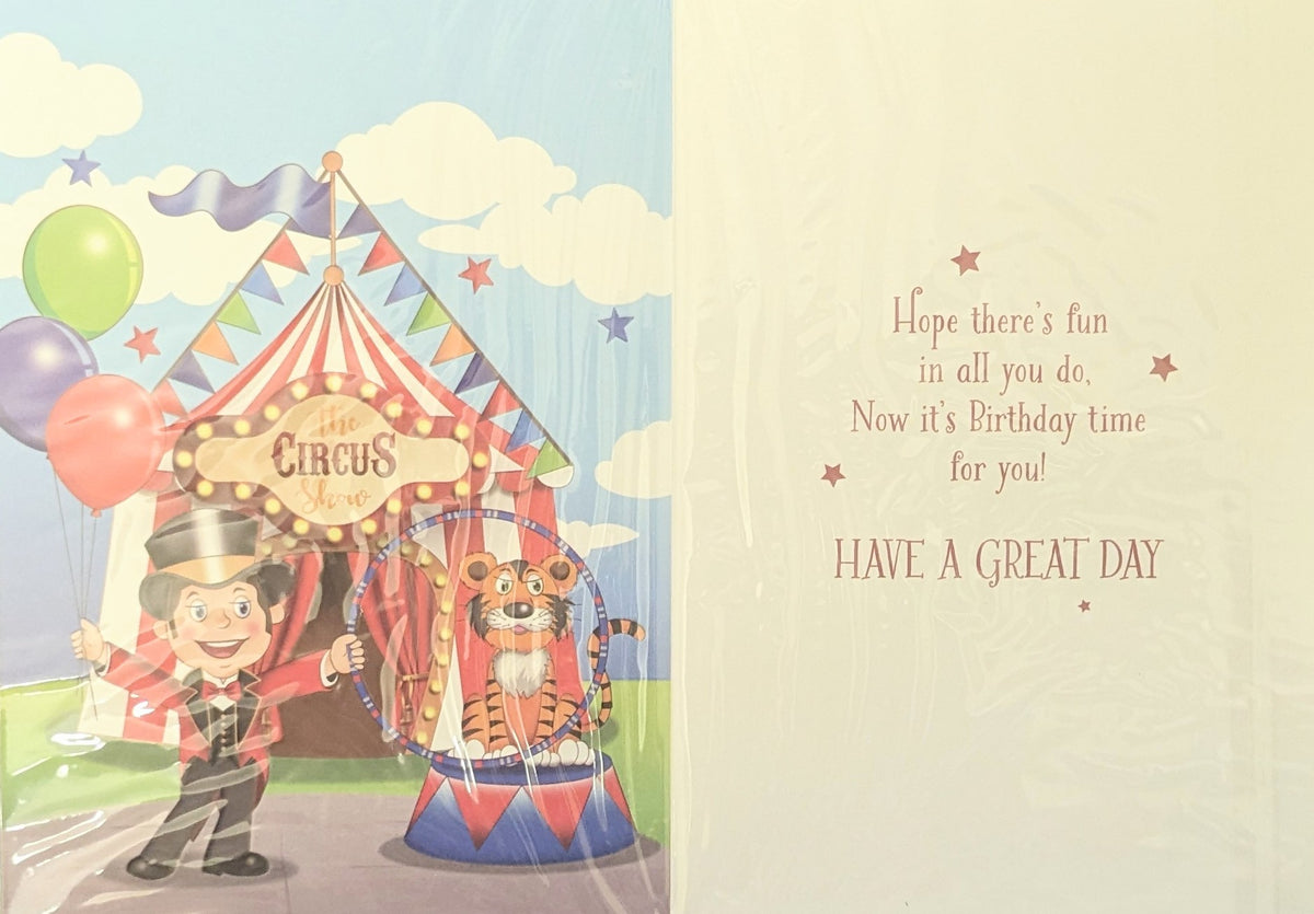 4 Boy Birthday Circus Cards Delights 4-boy-birthday-circus-cards-delights