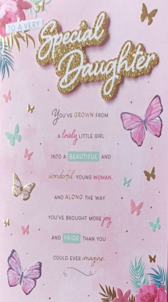 Daughter Birthday - Large 8 Page traditional