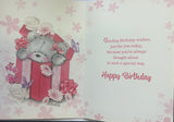 Friend Birthday - Cute Bear Inside Pink Present