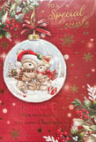 Special Couple Christmas - Cute Bears In Bauble
