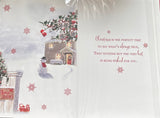 Open Christmas - Traditional House And Sign