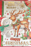 Open Christmas - Cute Bear And Deer