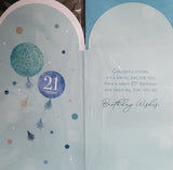 21 Birthday Male - Platinum Slim