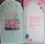 40 Birthday Female - Slim Cake