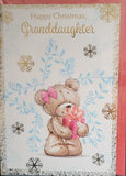 Granddaughter Christmas - Blue star