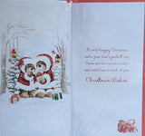 Sister & Boyfriend Christmas - Slim Cute Grey Bear in Box