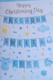 Boys Christening Bunting