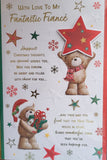 Fiancé Christmas - Large 8 page Words Cute