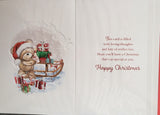 Nephew Christmas - Cute Bear red