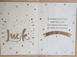Good Luck -