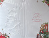Open Christmas - Cute Bear And Gift Boxes
