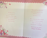 Mum Birthday - Large 8 Page pink dress