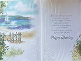 Brother Birthday - Traditional Sea Scene