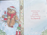 Son Christmas - Cute Bear On Tree