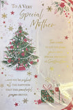 Mother Christmas - Tree And Gift Boxes