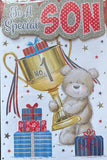 Son Birthday - Cute Platinum Trophy