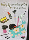 Granddaughter Birthday - Makeup Purple