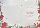 Daughter Christmas - Large Traditional Flowers