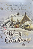 From Our House To Your House Christmas - Traditional Scene Merry