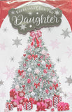 Daughter Christmas - Pink Tree And Gifts