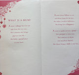 Mum Birthday - Large 8 Page Red dress