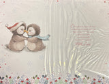 Granddaughter & Husband Christmas - Cute Penguins