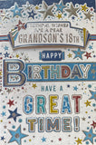 Grandson 18 Birthday - Great Time