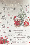 Open Christmas - Cute Bears And Tree