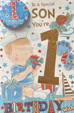 Son 1 Birthday - Badged