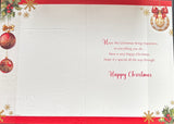 Open Christmas - Traditional Red And Gold Baubles