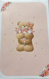Daughter Birthday - Large 8 page Cute Two Bears