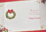 To Both Of You Christmas - Cute Bears And Wreath