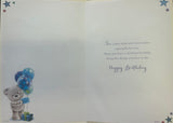 Great Grandson Birthday - Cute Bears and Presents