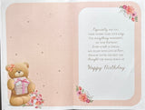 Daughter Birthday - Large 8 page Cute Two Bears