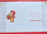 Mum Christmas - Cute Bear And Gift Box