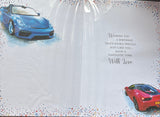 Brother Birthday - Traditional Blue & Red Cars