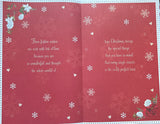 Daughter Christmas - Large 8 Page Cute Bouquet