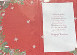 Daughter Christmas - Large Traditional Red Wreath