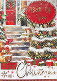 To Both Of You Christmas - Traditional Stairs