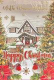 Open Christmas - Traditional House Two Trees