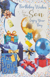Son Birthday - Gifts and Balloons