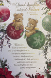 Granddaughter & Partner Christmas - Cute Words