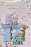 Goddaughter Birthday - Bear And Gift Boxes