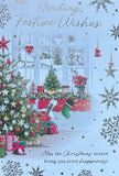 Box Of 30 Christmas Cards - Traditional Silver