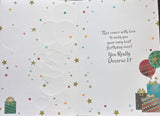 Brother Birthday - Cute Gift Boxes & Balloons