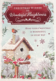 Neighbours Christmas - Traditional Robin And Bird House