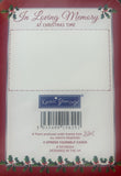 Missing You Daughter Christmas Grave Card