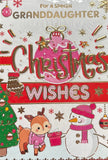Granddaughter Christmas - Young Christmas Wishes