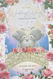 Wedding Day - Cute Bears On Bridge