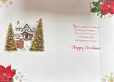 Open Christmas - Traditional House Two Trees